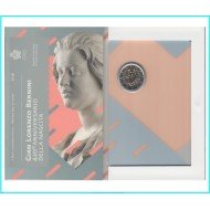 San Marino 2018 2 € euros conmemorativos Cartera Oficial Nacimiento Bernini 