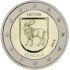 Letonia 2018 2 € euros conmemorativos Región de Zemgale 