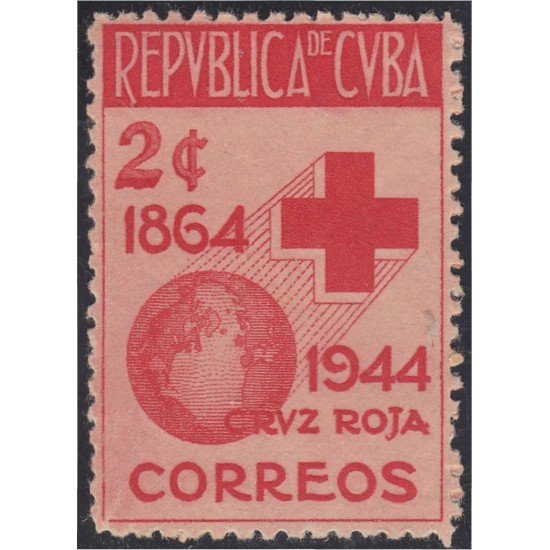 Cuba 296 1945 Cruz Roja MH Cuba 296 1945 Cruz Roja MH