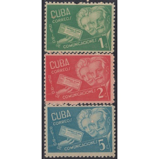 Cuba 293AC 1944 Retiro de Comunicaciones MH Cuba 293AC 1944 Retiro de Comunicaciones MH