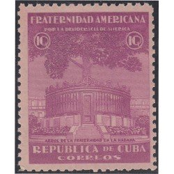 Cuba 272 1942/43 Árbol de la Fraternidad en la Habana MH Cuba 272 1942/43 Árbol de la Fraternidad en la Habana MH