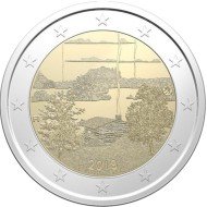 Finlandia 2018 2 € euros conmemorativos Cultura Sauna