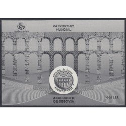 España Spain Prueba de lujo 129 2016 Patrimonio Acueducto de Segovia
