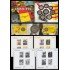 Catalunya Set Completo Pruebas Filatélicas Numismáticas Euros 2018 Llaç Groc Referèndum 1-O