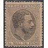 Cuba sellos impresos 1 1888 Alfonso XII MNH
