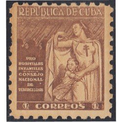 Cuba Beneficencia 8 1943 Consejo nacional de tuberculosis para la infancia MNH Cuba Beneficencia 8 1943 Consejo nacional de tuberculosis para la infancia MNH