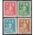 Cuba Beneficencia 28/31 1956 Consejo nacional de tuberculosis para la infancia  MH