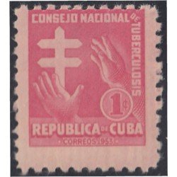Cuba Beneficencia 19 1953 Consejo nacional de tuberculosis para la infancia MH Cuba Beneficencia 19 1953 Consejo nacional de tuberculosis para la infancia MH