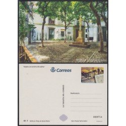 España Tarjetas del Correo y de Iniciativa Privada 136 2018 Plaza de Santa Marta