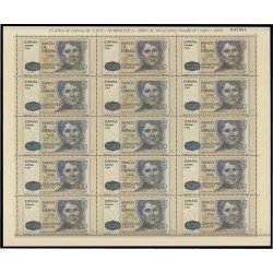 España Spain Minipliego 95i 2018 Banco de España billete 500 Pesetas 