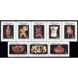 Costa Rica 480/87 1987 100 Años del Museo Nacional Artesanía MNH
