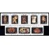 Costa Rica 480/87 1987 100 Años del Museo Nacional Artesanía MNH