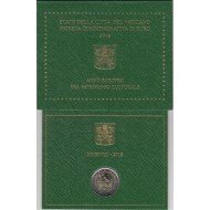 Vaticano 2018 Cartera Oficial Moneda 2 € euros Año europeo Patrimonio Cultural 