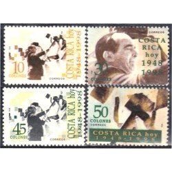 Costa Rica 626/29 1998 José Figueres Ferrer MNH