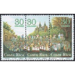 Costa Rica 621/23 1997 Tradiciones Costarricenses MNH