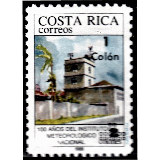 Costa Rica 544 1991 100 Años del Instituto Meteorológico Nacional MNH Costa Rica 544 1991 100 Años del Instituto Meteorológico Nacional MNH