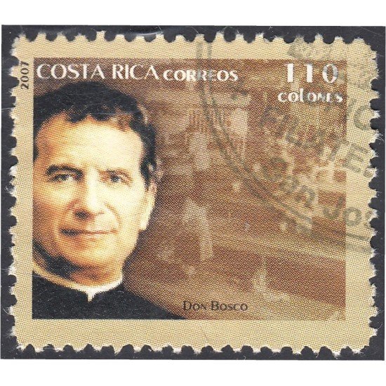 Costa Rica 823 2007 100º de la presencia Salesiana en Costa Rica usados Costa Rica 823 2007 100º de la presencia Salesiana en Costa Rica usados