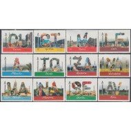 España Spain 5185/96 2018 12 meses 12 sellos MNH Tarifa A España Spain 5185/96 2018 12 meses 12 sellos MNH Tarifa A