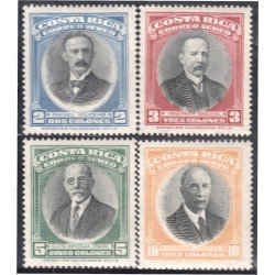 Costa Rica A- 139/42 1947 Rafael Iglesias Ascensión Esquivel Cleto Gonzalez Ricardo Jiménez MNH Costa Rica A- 139/42 1947 Rafael Iglesias Ascensión Esquivel Cleto Gonzalez Ricardo Jiménez MNH