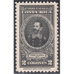 Costa Rica A- 81 1943 Tomás Guardia MNH