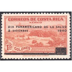 Costa Rica A- 44G 1940 Sanatorio Durán MNH Costa Rica A- 44G 1940 Sanatorio Durán MNH