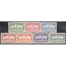 Costa Rica A- 38/44 1940 Aeropuerto Internacional La Sabana MNH Costa Rica A- 38/44 1940 Aeropuerto Internacional La Sabana MNH