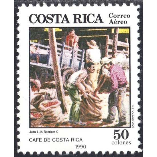 Costa Rica A- 898 1990 Café de Costa Rica MNH Costa Rica A- 898 1990 Café de Costa Rica MNH