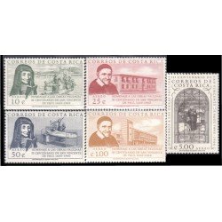 Costa Rica A- 296/00 1960 Homenaje a las obras Paulina y III Centenario de San Vicente de Paul MNH Costa Rica A- 296/00 1960 Homenaje a las obras Paulina y III Centenario de San Vicente de Paul MNH