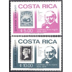 Costa Rica A- 745/46 1979 Sir Rowland Hill MNH Costa Rica A- 745/46 1979 Sir Rowland Hill MNH