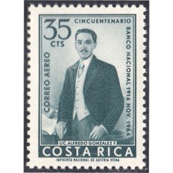Costa Rica A- 391 1965 Alfredo González MNH Costa Rica A- 391 1965 Alfredo González MNH