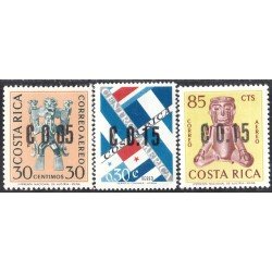 Costa Rica A- 388/90 1964 Arte Precolombino MNH Costa Rica A- 388/90 1964 Arte Precolombino MNH