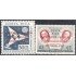 Costa Rica A- 335/36 1962 Satélite de Comunicaciones Cleto González Ricardo Jiménez MNH  