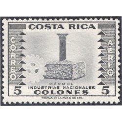 Costa Rica A- 242 1954 Industrias Nacionales Mármol MH
