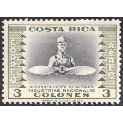 Costa Rica A- 241 1954 Industrias Nacionales Reconstrucción de aviones MH