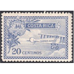 Costa Rica A- 1 1930 Avión Aeroplano Sin goma Costa Rica A- 1 1930 Avión Aeroplano Sin goma