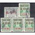 Costa Rica A- 337/41 1962 Industrias Nacionales Monumento usados