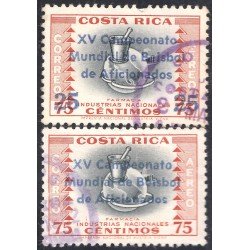 Costa Rica A- 311/12 1961 Industrias Nacionales usados Costa Rica A- 311/12 1961 Industrias Nacionales usados