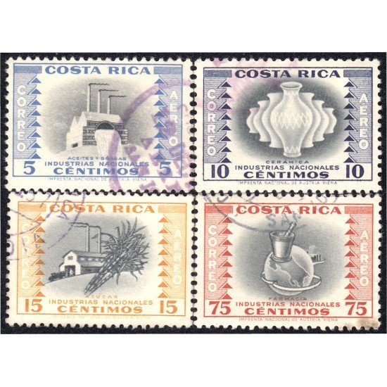 Costa Rica A- 250/53 1956 Industrias Nacionales Aceites y grasas usados Costa Rica A- 250/53 1956 Industrias Nacionales Aceites y grasas usados