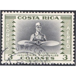 Costa Rica A- 241 1954 Industrias Nacionales Reconstrucción de aviones usados