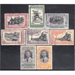 Costa Rica A- 188/95 1950 Guerra de liberación nacional Carlos Luis Valverde usados