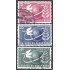 Costa Rica A- 185/87 1949 75º Aniversario de la UPU  usados
