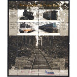 Costa Rica HB 24 2010 Ferrocarriles de Costa Rica MNH