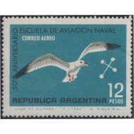 Argentina A- 114 1966 100° de la Escuela de aviación naval MNH Argentina A- 114 1966 100° de la Escuela de aviación naval MNH
