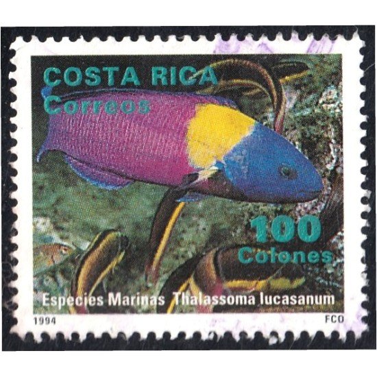 Costa Rica SH 14 1994 Especies marinas de Costa Rica usados Costa Rica SH 14 1994 Especies marinas de Costa Rica usados