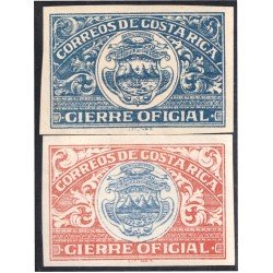 Costa Rica Retour 1/2 1920/30 Escudo MH  sin goma
