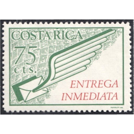 Costa Rica urgentes 2A 1973 Entrega inmediata MNH Costa Rica urgentes 2A 1973 Entrega inmediata MNH