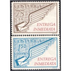 Costa Rica urgentes 1/2 1972 Entrega inmediata MNH