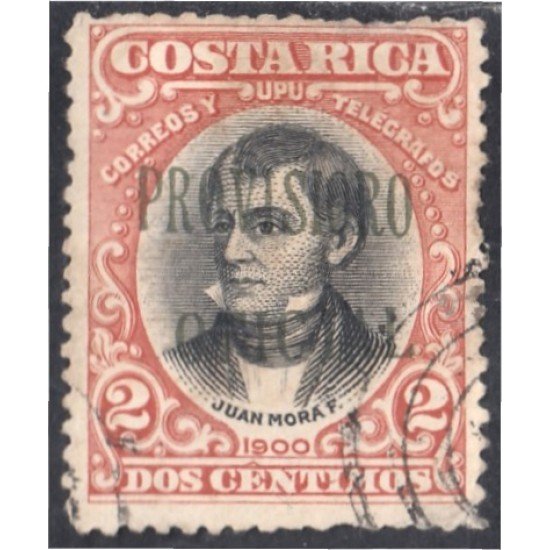 Costa Rica Timbres de Servicio 32a 1903 Juan Mora usados Costa Rica Timbres de Servicio 32a 1903 Juan Mora usados