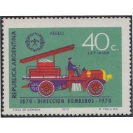 Argentina A- 131 1970 100° del Cuerpo de Bomberos MNH Argentina A- 131 1970 100° del Cuerpo de Bomberos MNH