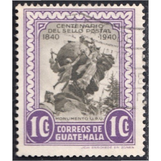 Guatemala 331 1946 Monumento UPU usados